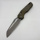 Pre-Owned Microtech Knives MSI RAM LOK Frag OD Green G-10 & M390MK Apocalyptic Standard 210-10APFRGTOD