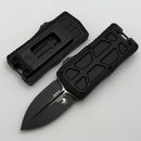 Microtech Exocet II w/ Black Aluminum Handle & Black Tactical M390MK D/E 1157-1T