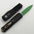 Microtech UTX-85 Gen IV Jedi Master w/ D/E Full-Serrated M390MK Signature Series 12324-3JM