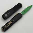 Microtech UTX-85 Gen IV Jedi Master w/ D/E Part-Serrated M390MK Signature Series 12324-2JM