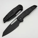 Mallery Designs Phoros V2 w/ PVD Blue Carbon Fiber Inlaid Titanium Handles & PVD S90V