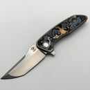 Mechforce & Barker Knives Collab Hokkaido w/ Titanium Handles & Stonewash MagnaCut (In House Modified)