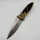 Pre-Owned Microtech Socom Elite Auto Tan Handles w/ S/E Stonewash 160A-10TA