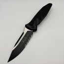Pre-Owned Microtech Socom Elite S/E Black Tactical Partial Serrated 160A-2T