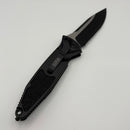 Pre-Owned Microtech Socom Elite S/E Black Tactical Partial Serrated 160A-2T