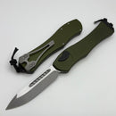Heretic Hydra V4 w/ OD Green Aluminum Handle & Battleworn S/E H407-5A-OD