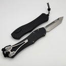 Heretic Hydra V4 w/ Black Aluminum Handle & Stonewash Tanto H406-2A