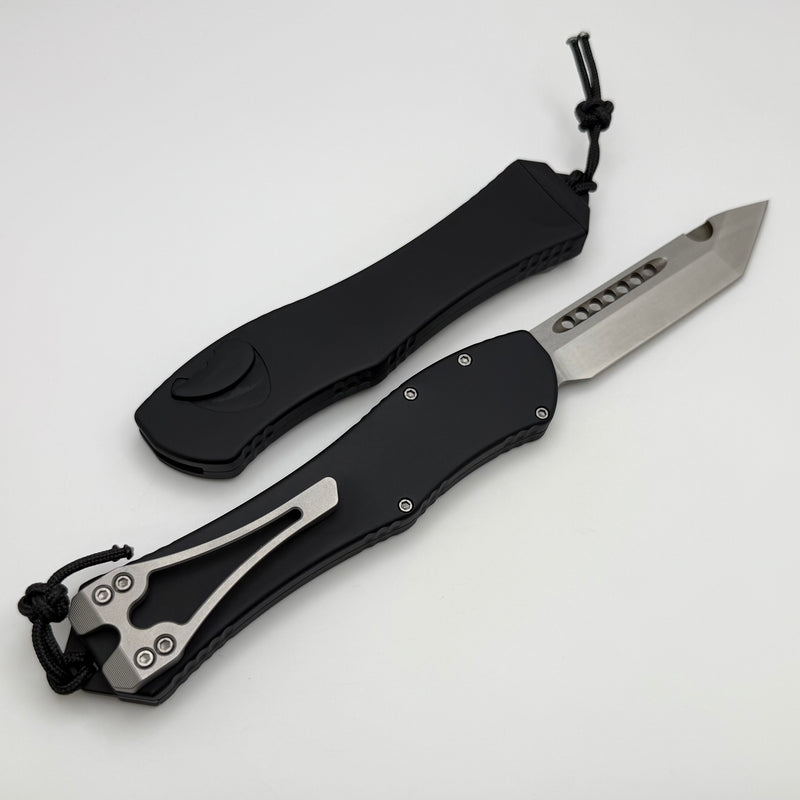 Heretic Hydra V4 w/ Black Aluminum Handle & Stonewash Tanto H406-2A