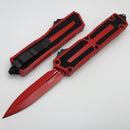 Microtech Scarab 2 Gen 3 D/E Cerakote Red w/ Black Hardware 1280-1RD-C5Z4