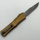 Microtech Knives Combat Troodon Gen III Apocalyptic Interceptor w/ Tan Handle Signature Series 1217-10APTAS