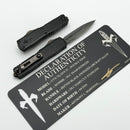 Marfione Custom UTX-70 Gen IV w/ Black Hefted Handle & D/E DLC Diamondwash M390MK