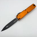 Microtech Ultratech Gen IV D/E Tactical Standard w/ Orange Handle 11224-1OR