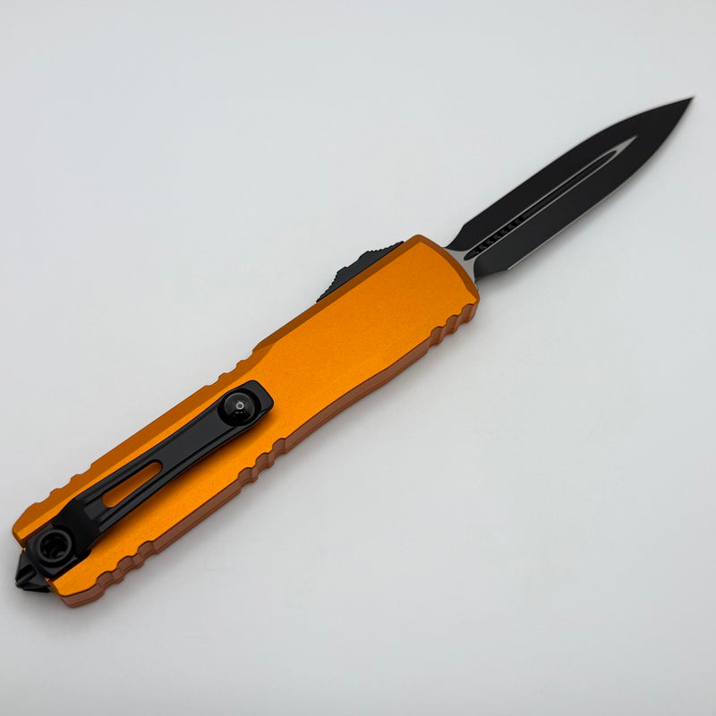 Microtech Ultratech Gen IV D/E Tactical Standard w/ Orange Handle 11224-1OR