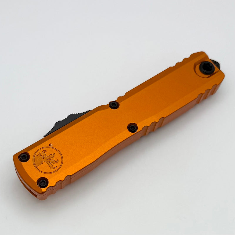 Microtech Ultratech Gen IV D/E Tactical Standard w/ Orange Handle 11224-1OR