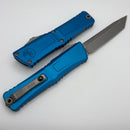 Microtech Knives Combat Troodon Gen III Apocalyptic Tanto w/ Blue Handle 1144-10APBL
