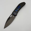Pre-Owned Yan Knives Chevron - DLC Titanium Handles w/ ZircuTi Accents & DLC MagnaCut