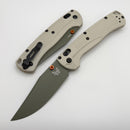 Benchmade Taggedout Tan Grivory Handles & Green Cerakote Elmax 15536GN-01