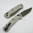 Benchmade Taggedout Tan Grivory Handles & Green Cerakote Elmax 15536GN-01