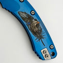 Microtech Marfione Select Amphibian RAM LOK Titanium Handles & Stonewash M390MK w/ Double Vapor Blast & Bronze Accents 137RL-10MS1 (In House Modified)