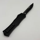 Grenade Blem Microtech Knives Mini Hera Tactical S/E Partial Serrated M390MK w/ Black Handle 1703M-2T