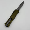 Grenade Blem Microtech Knives Mini Hera Apocalyptic Recurve M390MK w/ OD Green Handle 1705M-10APOD