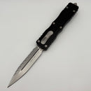Grenade Blem Microtech Dirac Delta D/E Stonewash Fully Serrated & Black 227-12