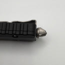 Grenade Blem Microtech Dirac Delta D/E Stonewash Fully Serrated & Black 227-12