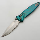 Marfione Select Microtech Socom Ram-Lok Titanium Slab Side Handles w/ Bronze Accents & Spear Point Stonewash M390MK 160RLS-11SMS2 (In House Modified)