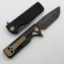 Chaves Knives T.A.K Integral Dragon Scale Handle w/ Drop Point M390