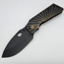 Medford TFF-1 Fat Daddy Black/Bronze Rising Sun Handles w/ DLC MagnaCut