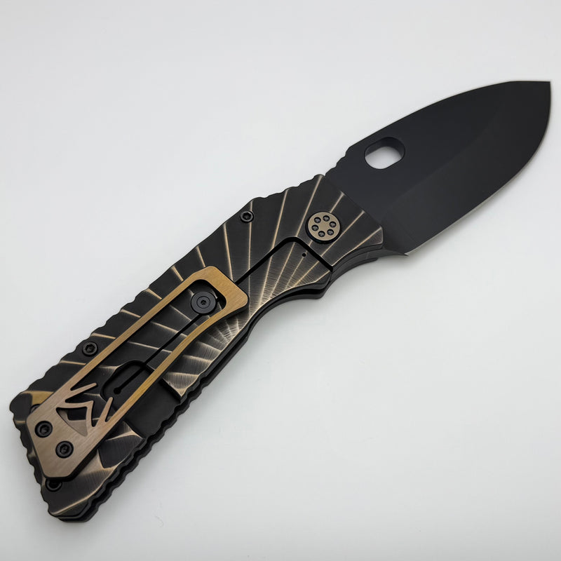 Medford TFF-1 Fat Daddy Black/Bronze Rising Sun Handles w/ DLC MagnaCu