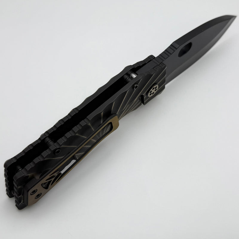 Medford TFF-1 Fat Daddy Black/Bronze Rising Sun Handles w/ DLC MagnaCu