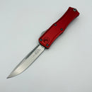 Grenade Blem Microtech Knives Mini Hera Stonewash S/E M390MK w/ Red Handle 1703M-10RD