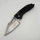 Factory Blem Microtech Borka Stitch Stonewash Partial Serrated & Black 169-11