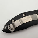 Factory Blem Microtech Borka Stitch Stonewash Partial Serrated & Black 169-11