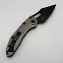 Grenade Blem Microtech Borka Stitch Natural Clear Black Standard 169-1NC