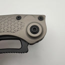 Grenade Blem Microtech Borka Stitch Natural Clear Black Standard 169-1NC