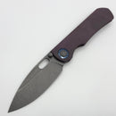 Kunwu & Metal Complex Excalibur Textured Stonewash Titanium Handles w/ Stonewash Vanax (In-House Modified)
