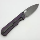 Kunwu & Metal Complex Excalibur Textured Stonewash Titanium Handles w/ Stonewash Vanax (In-House Modified)