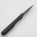 Kunwu & Metal Complex Excalibur Textured Stonewash Titanium Handles w/ Stonewash Vanax (In-House Modified)