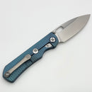Kunwu & Metal Complex Excalibur Textured Titanium Handles w/ Satin Vanax (In House Modified)