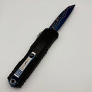 Pre-Owned Microtech Marfione Select Cypher II Black w/ Tritium Inlaid Button & S/E Blued Baker Forge Copper-Mai 1241-16MS1