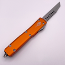 Pre Owned Microtech Ultratech Warhound Stonewash Standard & Orange 119W-10ORS