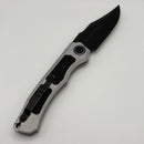 Pre-Owned Heretic Knives Wraith Auto V4 w/ Blizzard Handle & Battleworn Black Bowie MagnaCut Blade H002-8A-BLZ