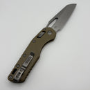 Grenade Blem Microtech Knives MSI RAM LOK Tan Fluted G-10 & Stonewash M390MK 210-10FLGTTA