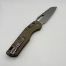 Grenade Blem Microtech Knives MSI RAM LOK Tan Fluted G-10 & Stonewash M390MK 210-10FLGTTA