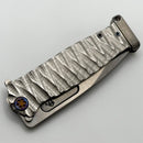 Medford Knife Fighter Flipper USMC Predator Handles & Flamed Hardware w/ Tumbled S35VN