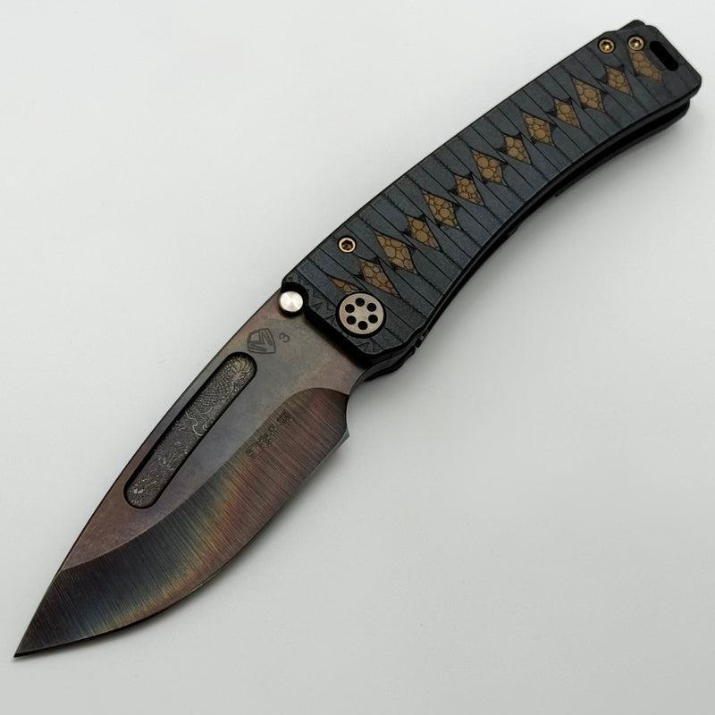Medford Marauder Full Size Tsumami Maki Wrap Titanium Handles w/ 0.26