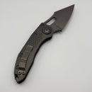 Pre-Owned Microtech Borka Stitch Natural Clear Apocalyptic Standard 169-10APNC