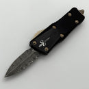 Marfione Custom Mini Troodon w/ Black Hefted Aluminum Handle & Spike Ground Sharktooth Vegas Forge (Consignment)